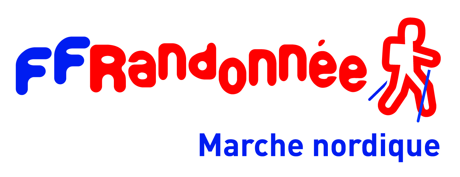 Logo marche nordique couleurs